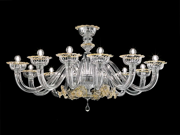 Lustre Barovier&Toso Nekhel 5705/12 usine Barovier&Toso de l'Italie. Foto №1