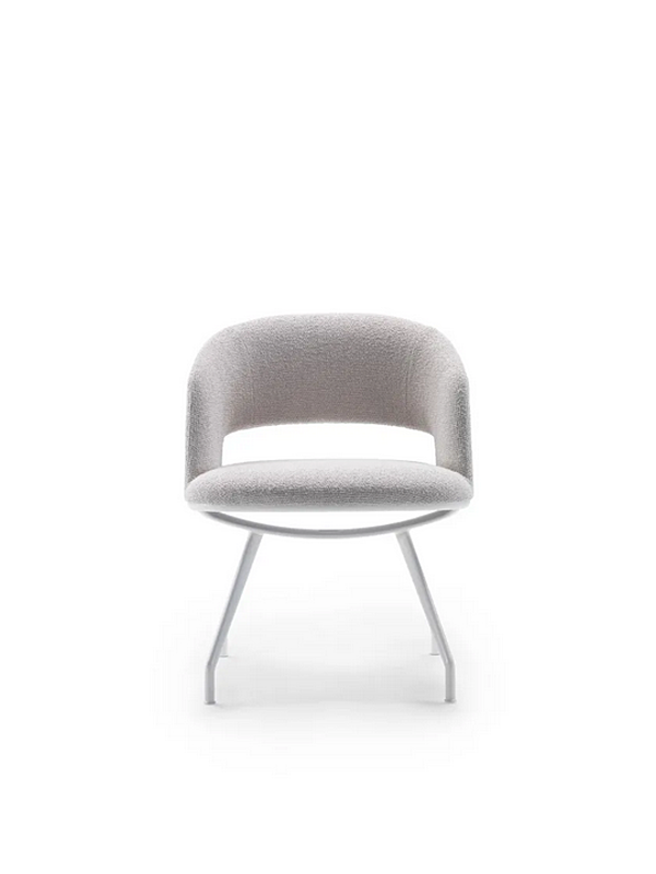 Chaise en tissu rembourré Alma FLEXFORM usine FLEXFORM de l'Italie. Foto №2