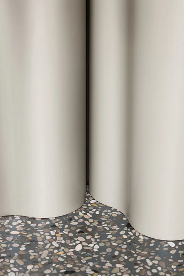 Table ovale en MDF laqué avec base en polyuréthane Teatro Magico Saba usine SABA de l'Italie. Foto №10