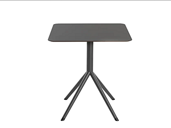Table carrée à rabat en HPL Potocco OTX 887 TQ 887/TQ