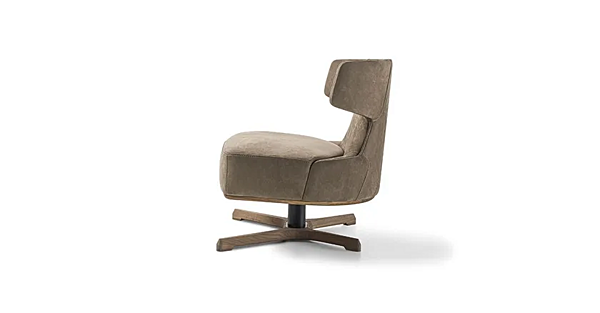 Fauteuil pivotant en tissu Argo Frigerio usine Frigerio de l'Italie. Foto №2