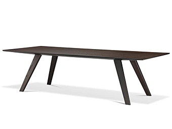 Table à manger rectangulaire en bois de locuste GHIDINI1961 SG103XX114