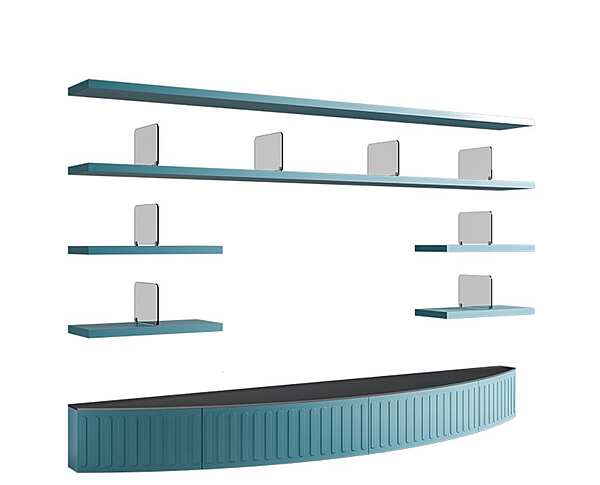 Meuble sous TV DAYTONA (by Signorini&Coco) 17523 usine DAYTONA (by Signorini&Coco) de l'Italie. Foto №2