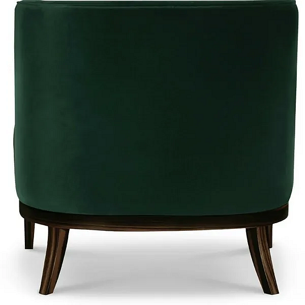 Fauteuil en velours capitonné bourbon BRABBU usine BRABBU de l'Italie. Foto №5