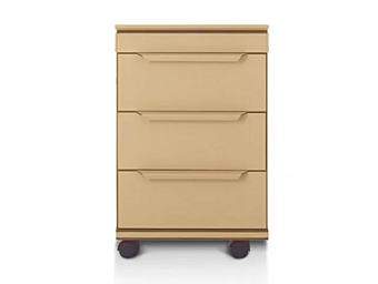 Unité de tiroirs de bureau en cuir tanné avec roulettes i 4 Mariani Paso Doble Unité de tiroirs de bureau en cuir tanné avec roulettes i 4 Mariani Paso Doble usine i 4 Mariani de l'Italie