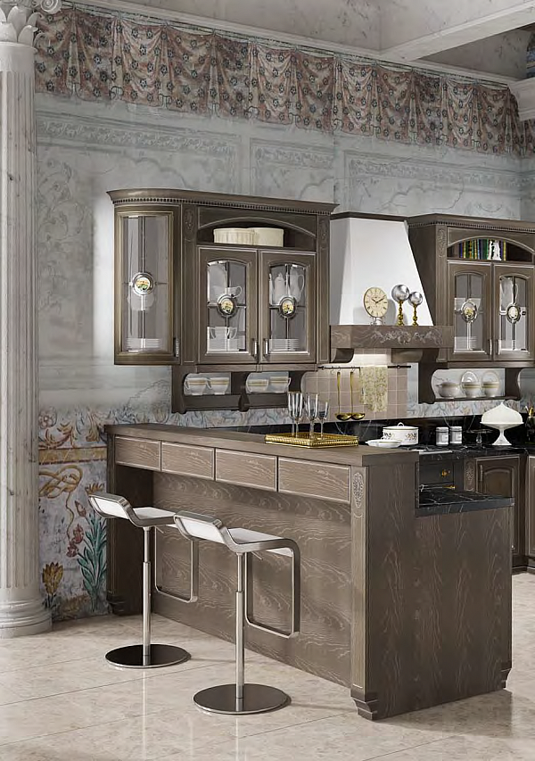 Cuisine HOME CUCINE GOLD ELITE03 usine HOME CUCINE de l'Italie. Foto №5