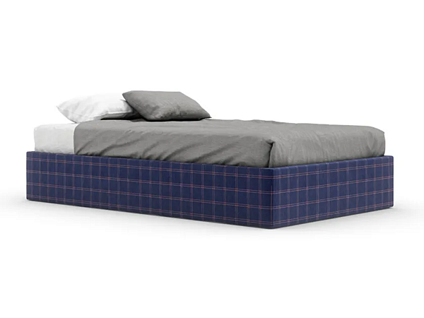 Sommier rembourré en tissu Nidi Skim usine nidi de l'Italie. Foto №2