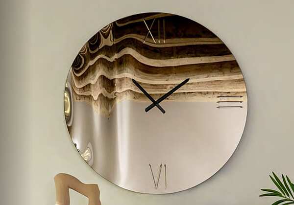 Miroir TONIN CASA ANEMOS_clock - T7957 usine TONIN CASA de l'Italie. Foto №2