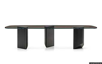 Bureau Minotti Wedge "Dining" Bureau Minotti Wedge "Dining" usine Minotti de l'Italie