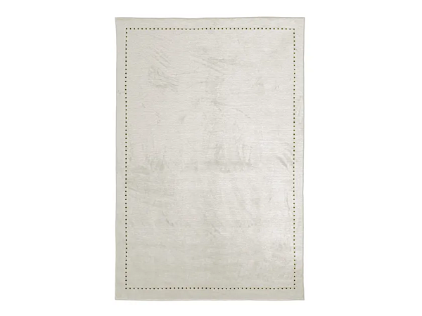 Tapis rectangulaire en soie unie GIORGETTI STITCH usine GIORGETTI de l'Italie. Foto №1