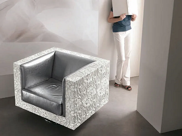 Fauteuil en bois rembourré Rebecca Bizzotto Italia usine Bizzotto Italia de l'Italie. Foto №2