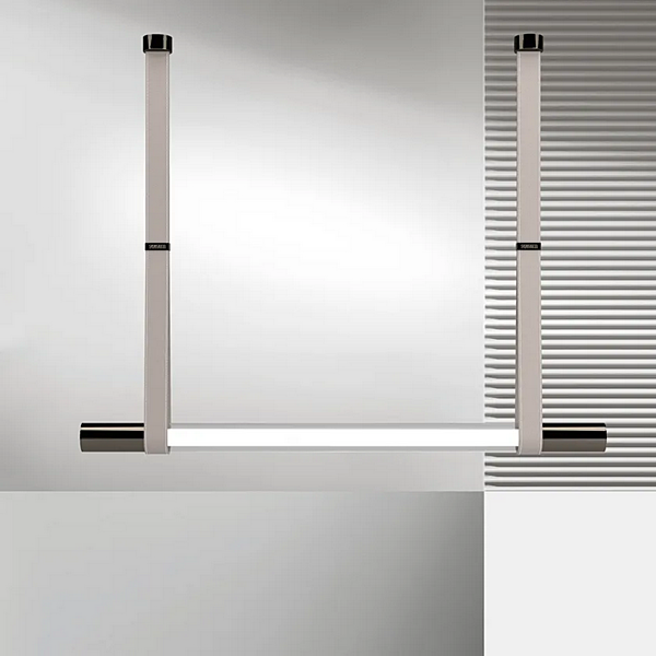 Suspension en verre borosilicate LED GIORGETTI Sliver 45535A-B-C-D-E-F usine GIORGETTI de l'Italie. Foto №2