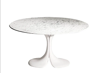 Table ronde en bois Didymos Driade Table ronde en bois Didymos Driade usine Driade de l'Italie