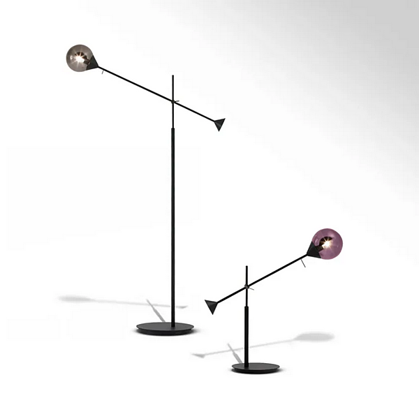Lampe sur pied LED en bois Kendama GIORGETTI usine GIORGETTI de l'Italie. Foto №2