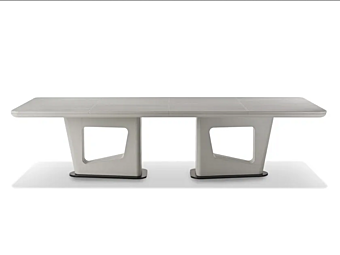 Table de réunion rectangulaire en bois et cuir Avatar i 4 Mariani Table de réunion rectangulaire en bois et cuir Avatar i 4 Mariani usine i 4 Mariani de l'Italie