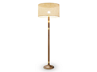 Lampadaire en paille Vienna Partagas Formitalia Partagas-FloorLamp
