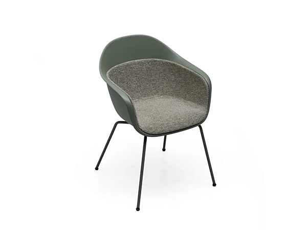 Chaise avec accoudoirs en matériau Elephant Kristalia usine Kristalia de l'Italie. Foto №1