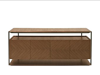 Buffet en noyer Skyline GIORGETTI 77061, 77071 [...] usine GIORGETTI de l'Italie