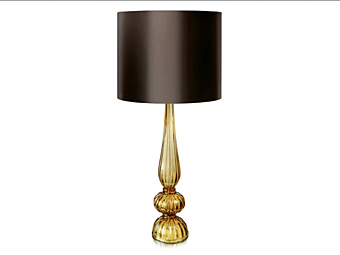 Lampe de table en verre de Murano Portico Abrissi 10942