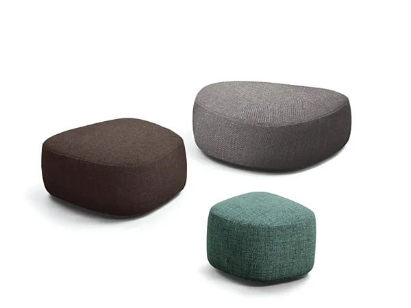 Pouf en tissu avec housse amovible Pierre Flou usine Flou de l'Italie. Foto №6
