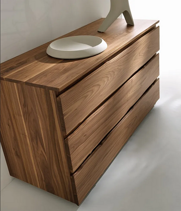 Commode en noyer avec poignées intégrées Leonardo L325 ARTE BROTTO L325 usine Arte Brotto de l'Italie. Foto №6