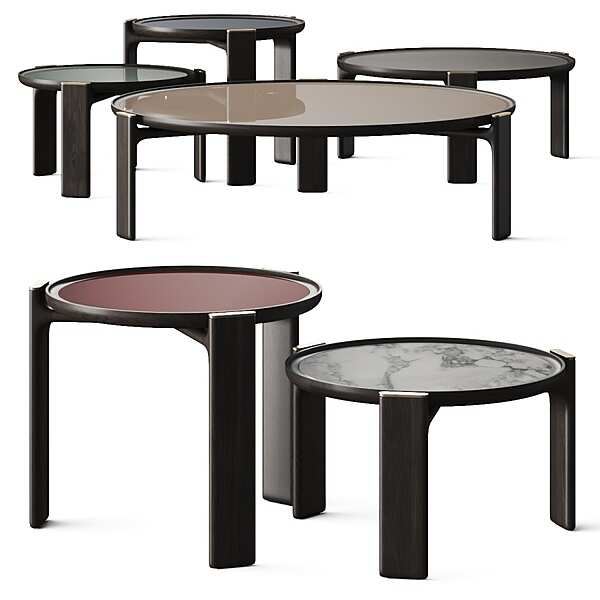Table basse POLTRONA FRAU Duo Low table
