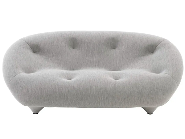 Canapé en tissu matelassé 2 places LIGNE ROSET Ploum 13170205/55-13170305 usine LIGNE ROSET de l'Italie. Foto №1