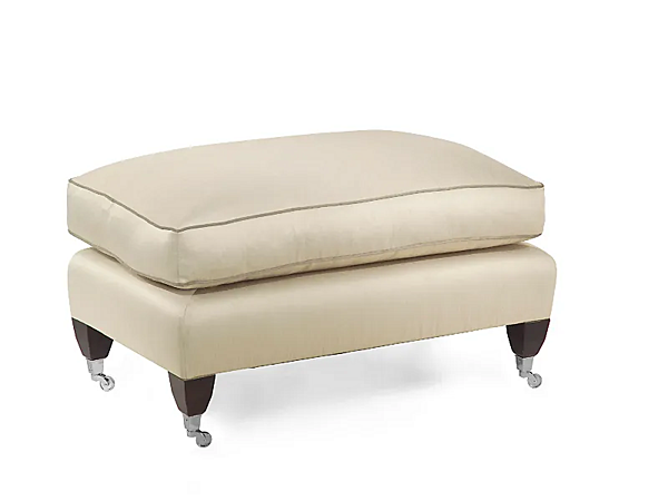 Pouf en tissu rembourré avec revêtement amovible Gladiolus MARIONI I0025 usine MARIONI de l'Italie. Foto №1