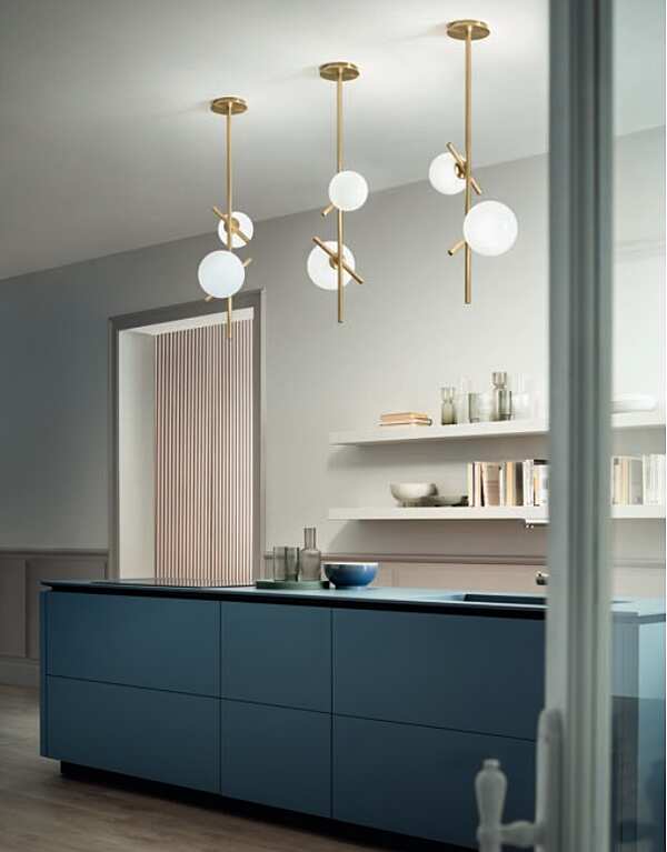 Lustre MASIERO (EMME PI LIGHT) POSY VERT 2 usine MASIERO (EMME PI LIGHT) de l'Italie. Foto №1