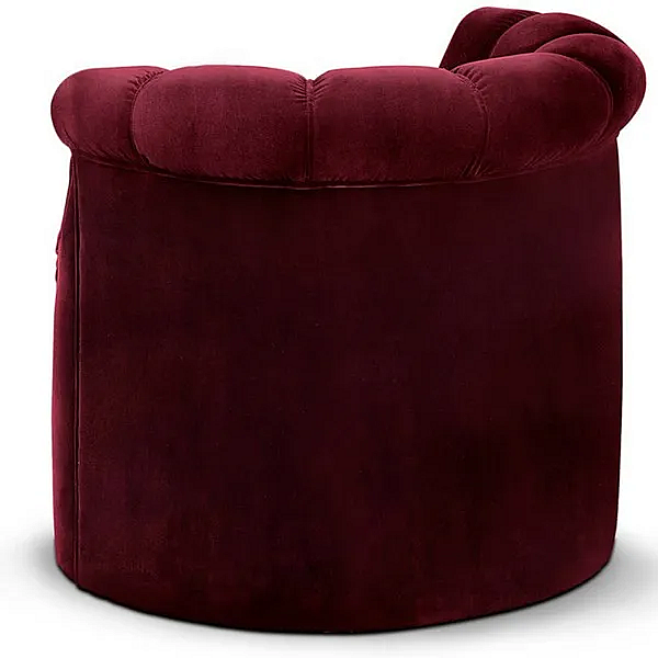 Fauteuil en velours avec accoudoirs Hera BRABBU usine BRABBU de l'Italie. Foto №4