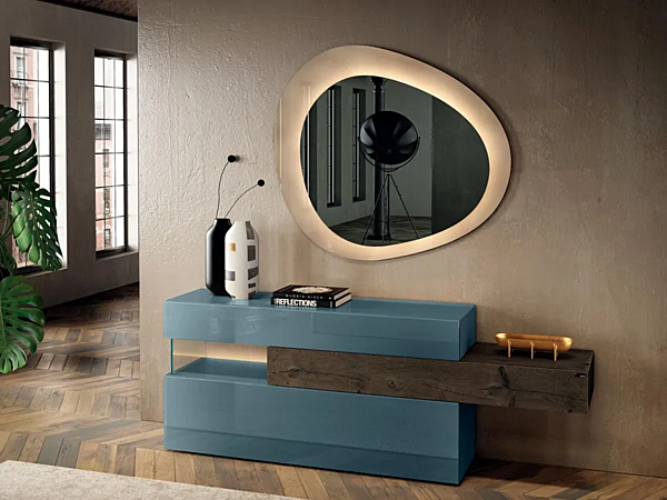 Commode en verre 36E8 2134 LAGO 2134 usine LAGO de l'Italie. Foto №1