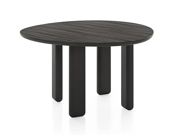 Table ronde en bois Caillou Liu Jo Living Collection CMB T25 usine Liu Jo Living Collection de l'Italie. Foto №1