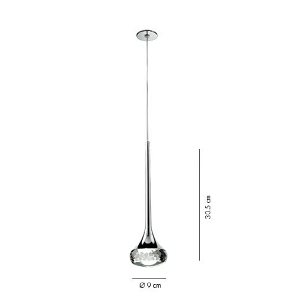 Suspension en cristal LED AXOLIGHT Fairy SP FAIRY I, SP FAIRY usine Axolight de l'Italie. Foto №10
