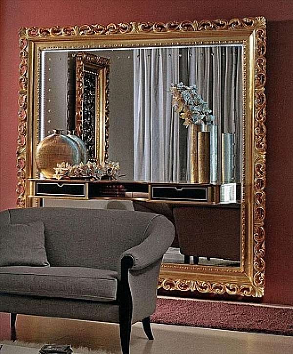 Miroir VISMARA The Frame Big Mirror-Baroque usine VISMARA de l'Italie. Foto №1