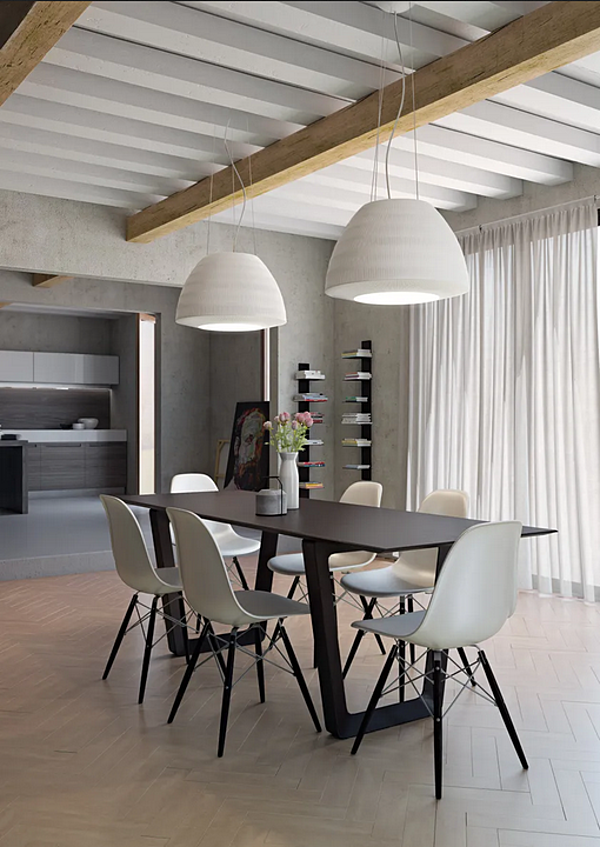 Suspension en tissu Bell AXOLIGHT usine Axolight de l'Italie. Foto №12