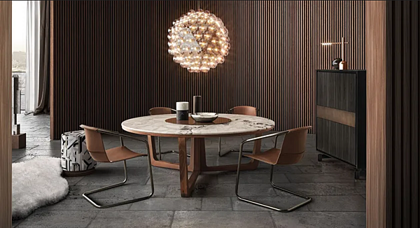 Buffet en bois avec portes Niky i 4 Mariani usine i 4 Mariani de l'Italie. Foto №3