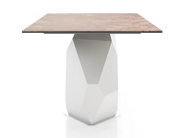 Table rectangulaire en verre collection Liu Jo Living Raw Diamond RAW usine Liu Jo Living Collection de l'Italie. Foto №5