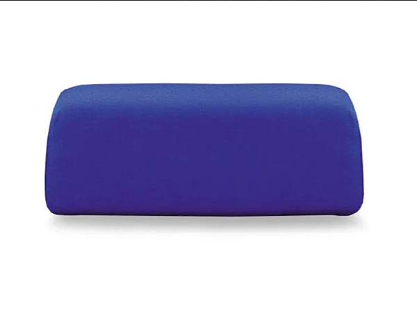 Pouf rectangulaire en tissu avec housse amovible Moroso Highlands usine Moroso de l'Italie. Foto №1