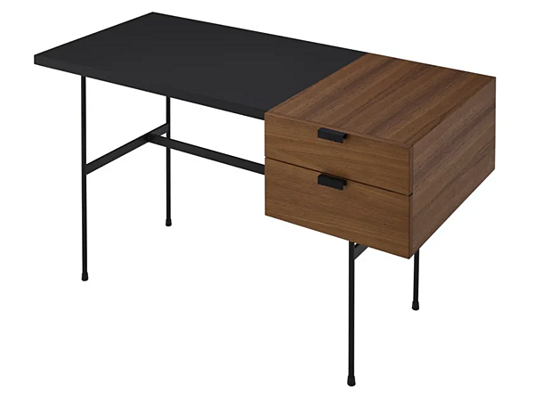 Bureau en bois rectangulaire avec tiroirs LIGNE ROSET TANIS 005HCW8N usine LIGNE ROSET de l'Italie. Foto №2