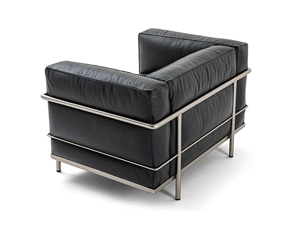 Fauteuil avec accoudoirs en tissu CASSINA Grand Confort Grand Modèle D 003 usine CASSINA de l'Italie. Foto №3