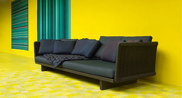 Canapé 3 places en tissu Sabi Paola Lenti B39B usine PAOLA LENTI de l'Italie. Foto №10