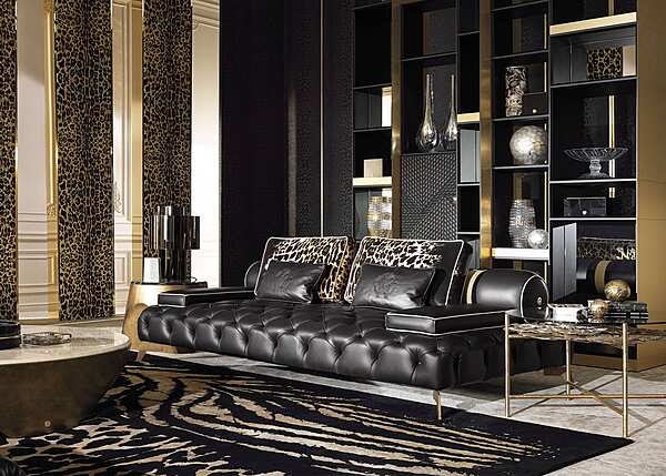 Canapé ROBERTO CAVALLI DARLINGTON usine ROBERTO CAVALLI de l'Italie. Foto №6