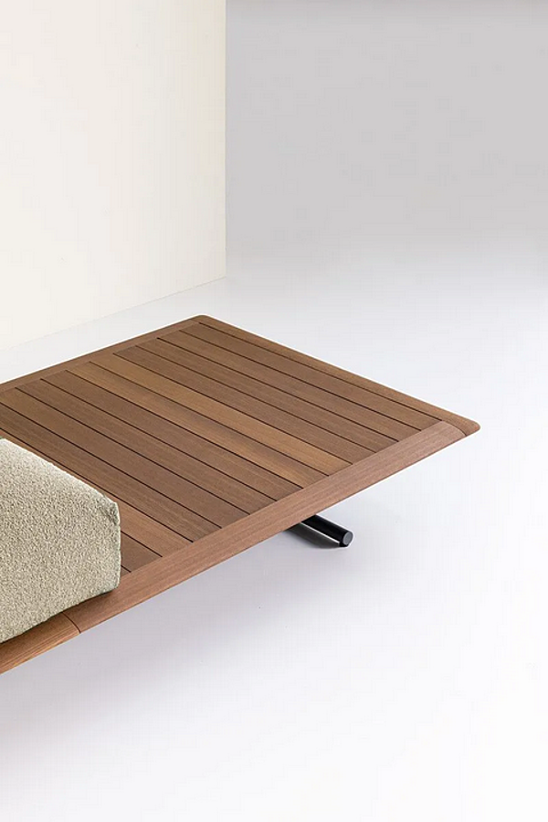 Canapé de jardin en tissu avec dossier rembourré Potocco Graphic 955 D Out 955/D-OUT usine POTOCCO de l'Italie. Foto №3