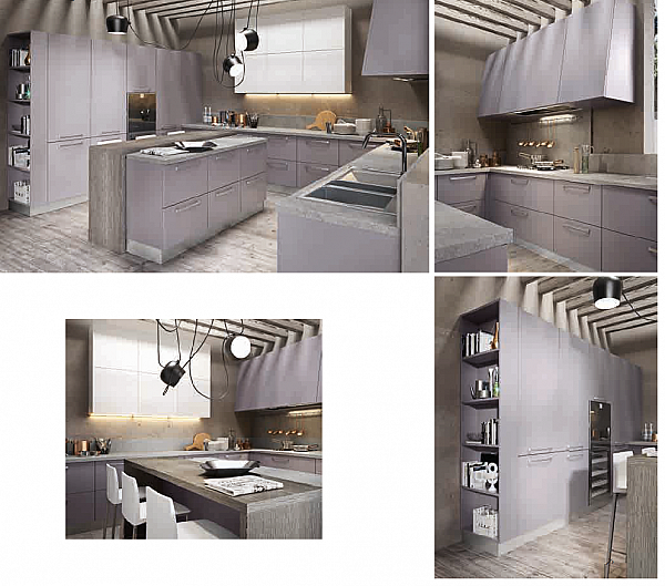 Cuisine HOME CUCINE color matt_01 usine HOME CUCINE de l'Italie. Foto №2