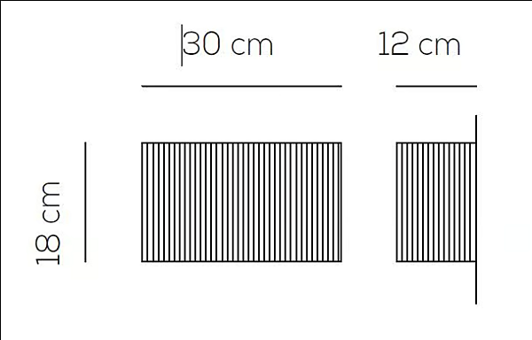Applique murale en soie faite main AXOLIGHT Clavius usine Axolight de l'Italie. Foto №3