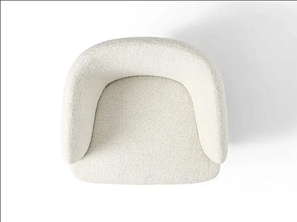 Chaise en tissu avec housse amovible GIORGETTI HERO usine GIORGETTI de l'Italie. Foto №7