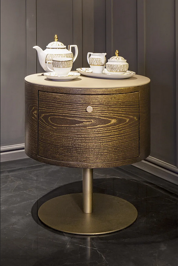 Table de chevet ronde en frêne FORMITALIA COLLECTION Overseas usine FORMITALIA de l'Italie. Foto №5