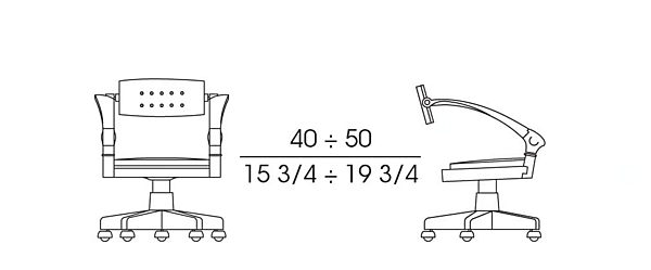 Fauteuil pivotant en hêtre avec accoudoirs GIORGETTI SPRING 51361 usine GIORGETTI de l'Italie. Foto №4