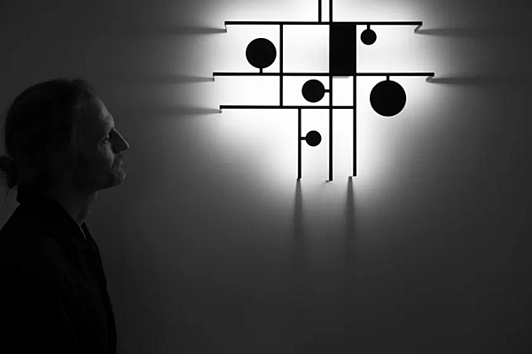 Applique et plafonnier en verre MANIFESTO AXOLIGHT usine Axolight de l'Italie. Foto №7