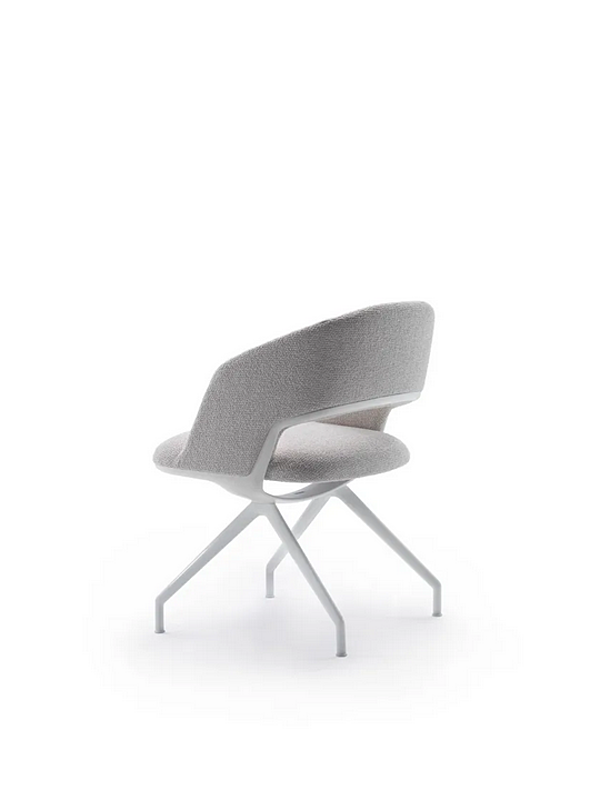 Chaise en tissu rembourré Alma FLEXFORM usine FLEXFORM de l'Italie. Foto №5